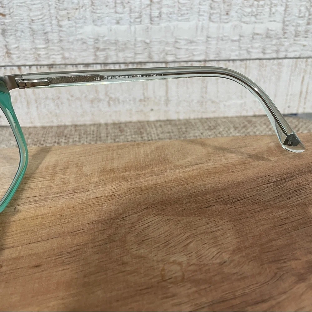 JUICY COUTURE JU152 Tortoise Mint Turquoise Rectangle Cat Eye FRAMES 135